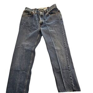 Levis 505 Regular Fit Jeans Mens 33x30 Blue Denim Straight Leg 00505-4886